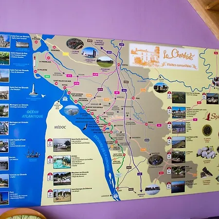 לינה וארוחת בוקר Le Charhido Saint-Fort-sur-Gironde